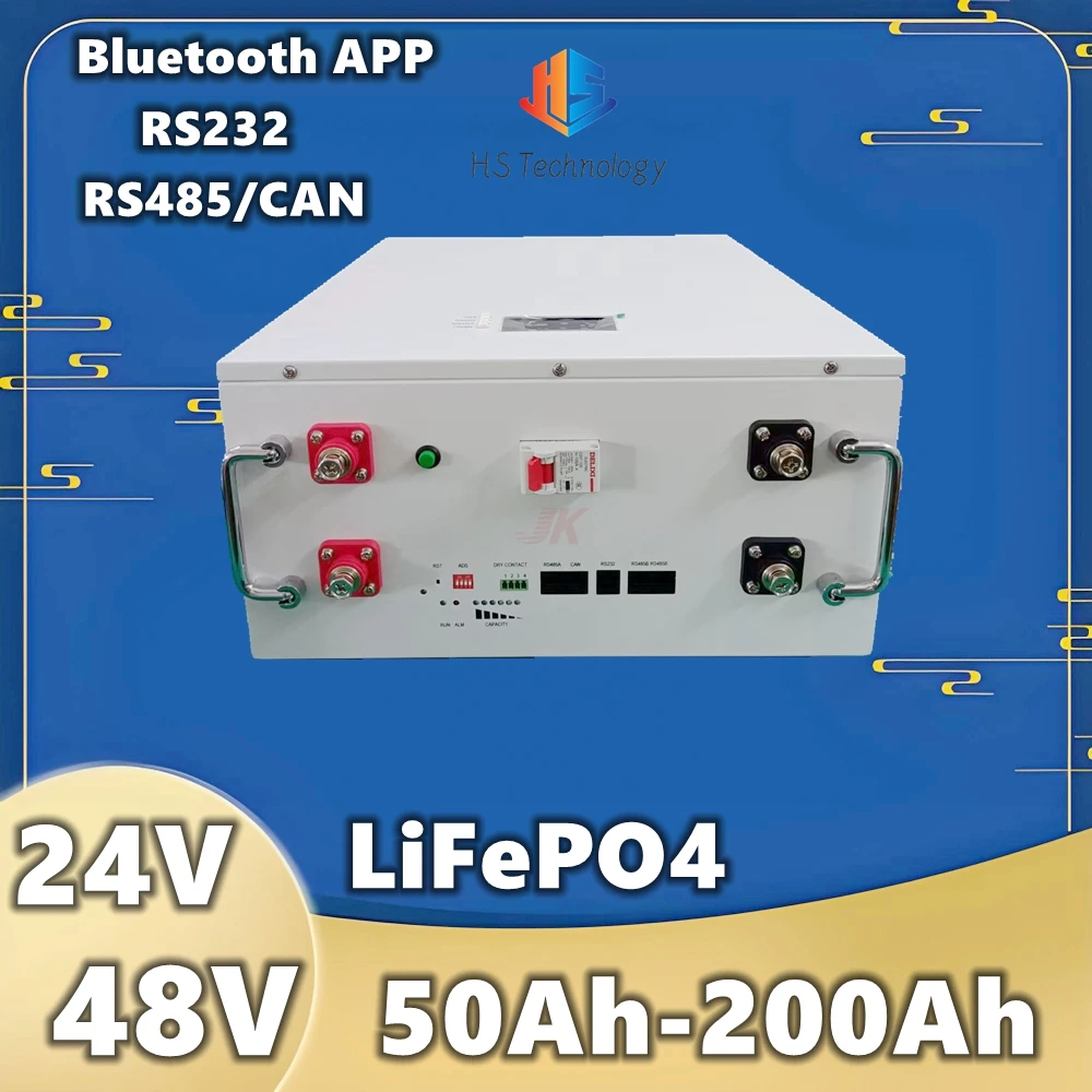 24V 48V factory outlet LiFePO4 2KW 3KW 5KW 10KW PV Solar energy 100ah 200ah Lithium  Battery for Household Inverte power+charger