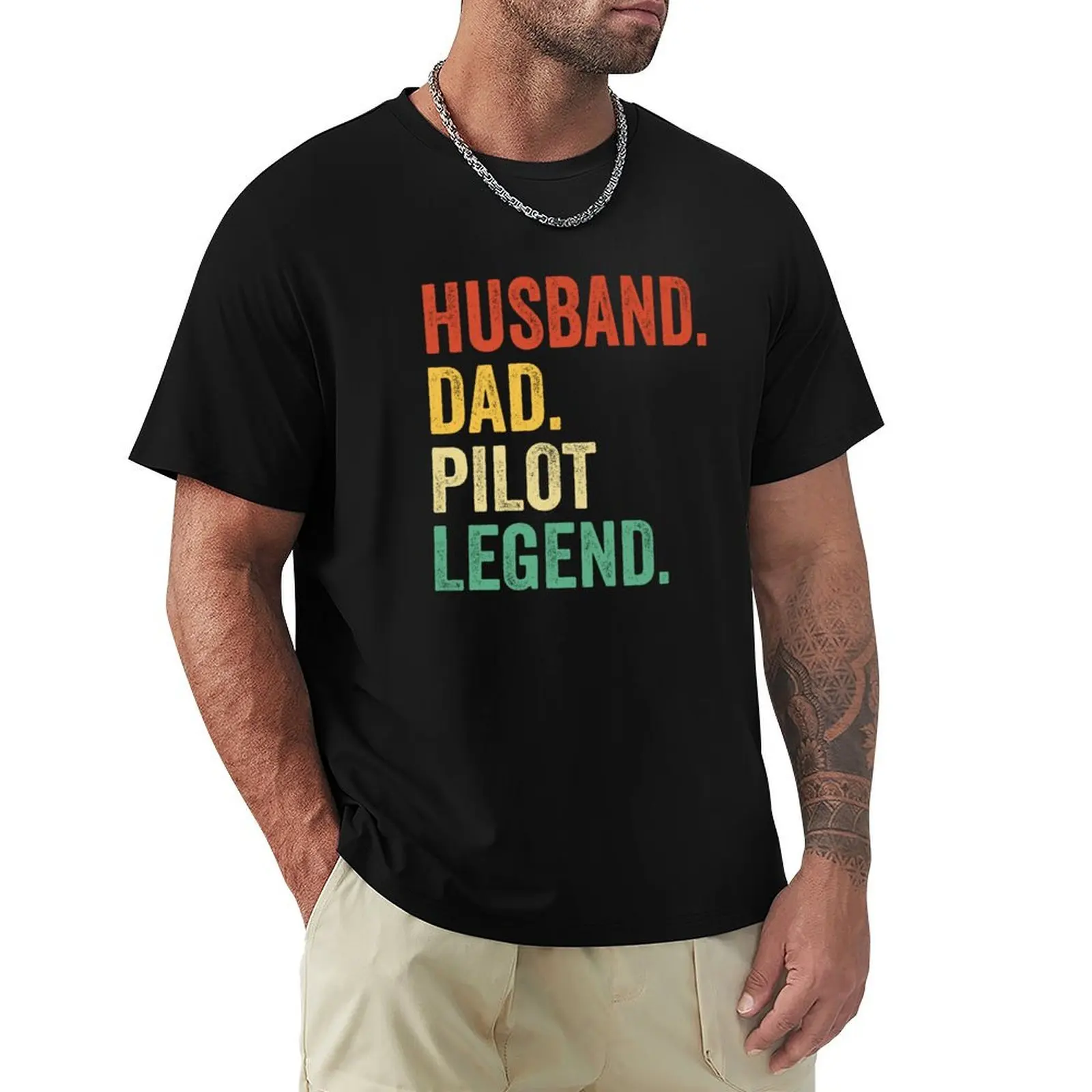 

Husband Dad pilot Legend, pilot Tee for Husband, Father's Day Gift, Gift for Him T-Shirt