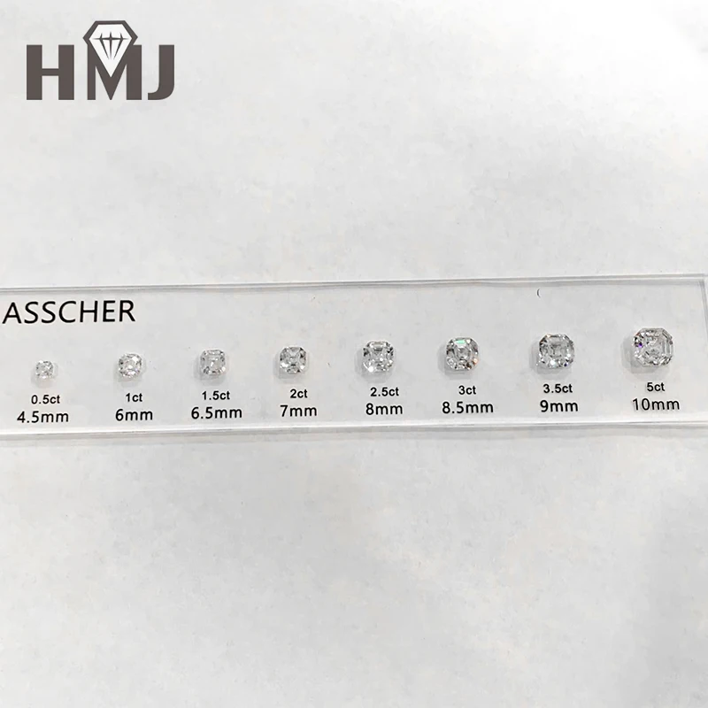 Upgraded Version Tester Tools Gemstones Diamond Tools Size Reference Color Clarity Shape Master Stone Set for Jewelry Making