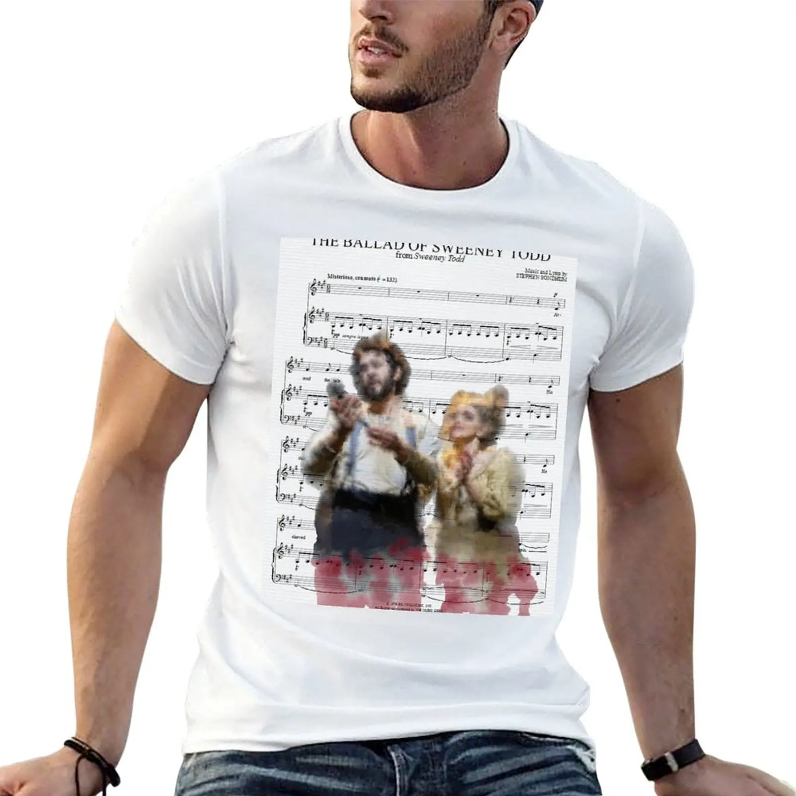 

Sweeney Todd 2023 Broadway Watercolor T-Shirt t shirt for man man t shirts high quality luxury brand T-Shirt