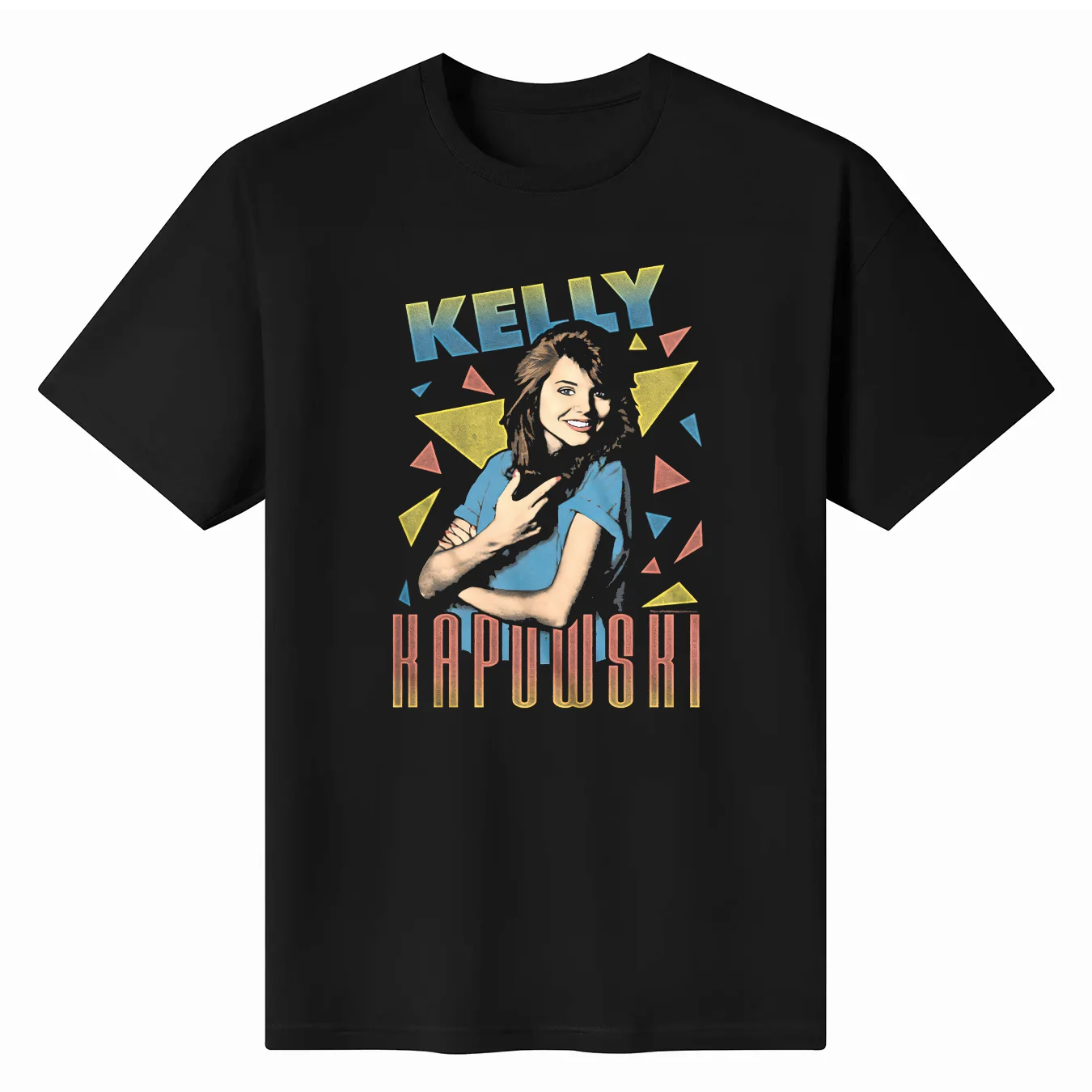 Saved By The Bell 80s Comedy Sitcom Kapowski Drawing Adult T-Shirt Tee