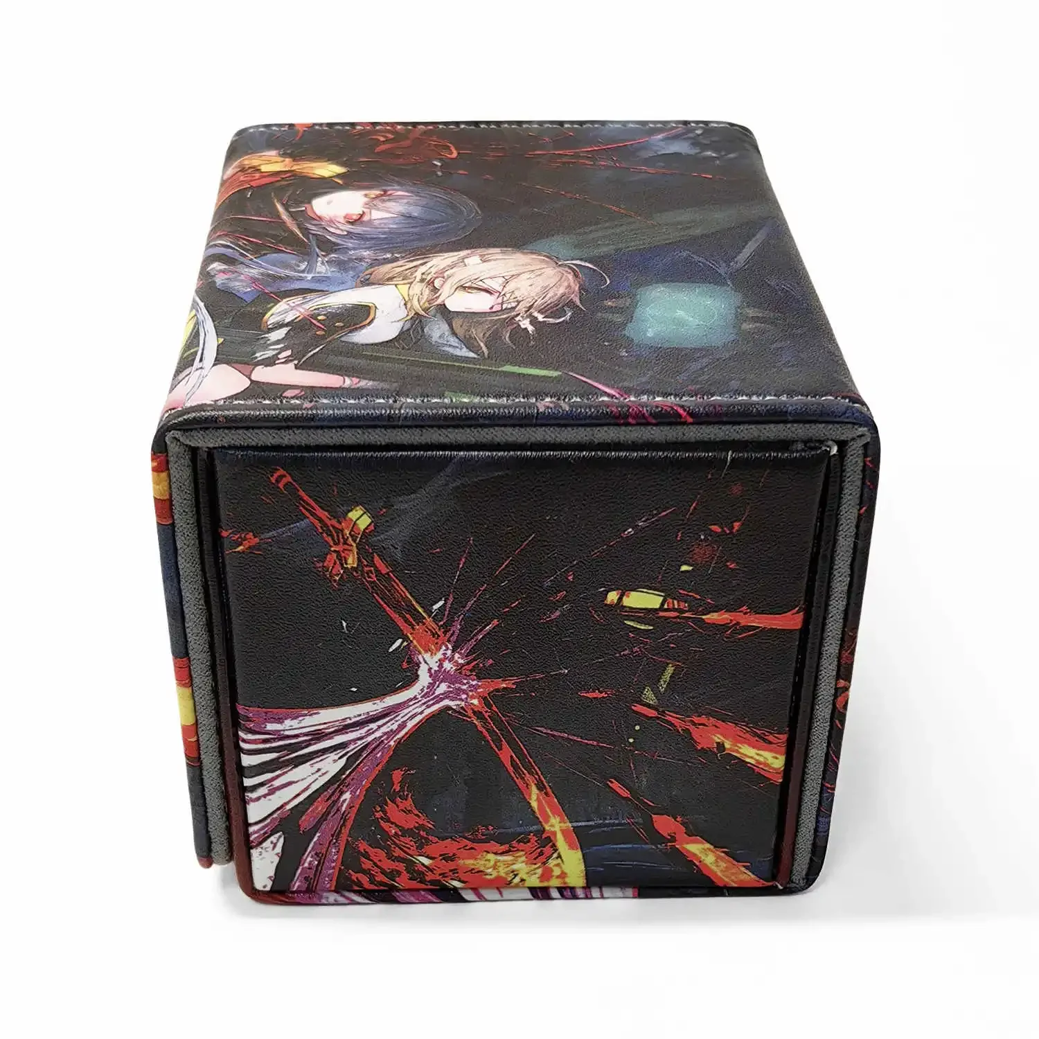 Yu-Gi-Oh! Sky Striker Ace Card Storage Box WS PTCG Collection Card Pu Leather Magnetic Attraction Protective Box Anime Gift