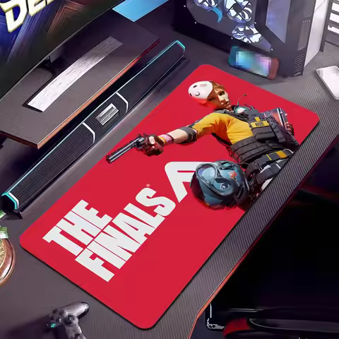 The F-Finals Gaming Mousepad Large Anti-Slip Mouse Pad Stitched Edges Mat Durable Desk Laptop Gaming​ Keyboard Pad XXL