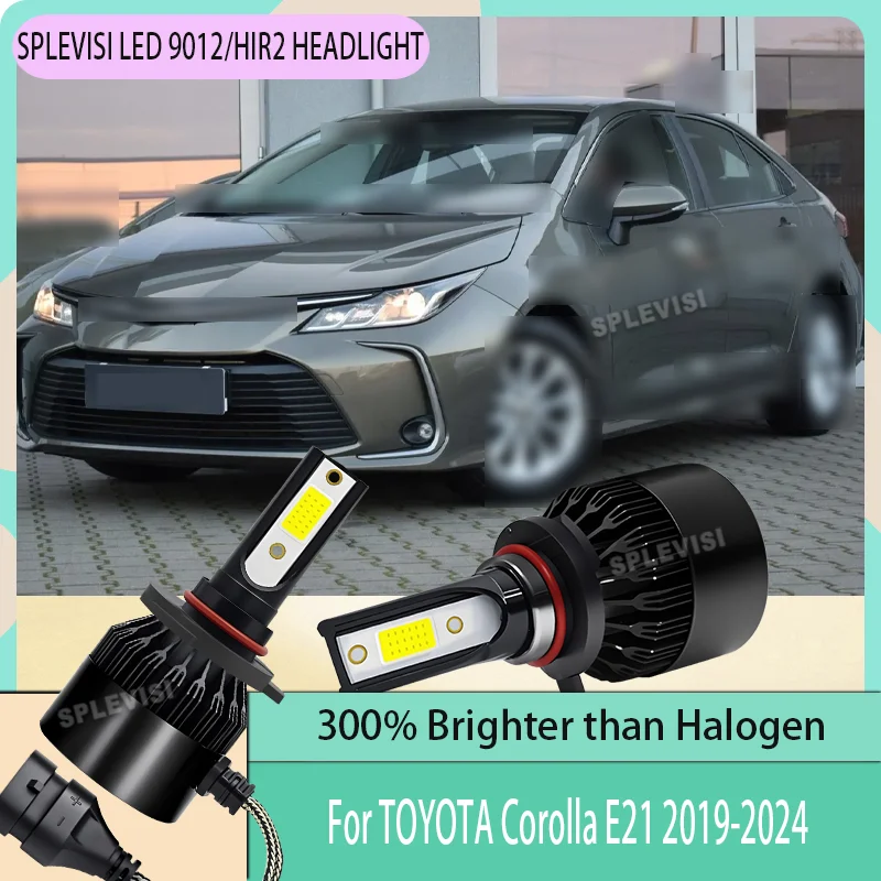 

Комплект светодиодных ламп для фар с прямой посадкой, новое поступление, автомобильная лампа накаливания для TOYOTA Corolla E21 2019 2020 2021 2022 2023 2024