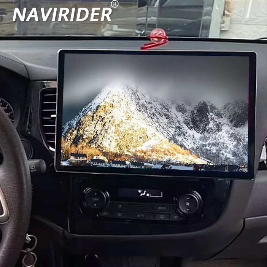 8+256GB Multimidia Video Player For Mitsubishi Outlander 3 GF0W GG0W 2012 - 2018 GPS Navigation 13.3inch Android 15 Car Radio