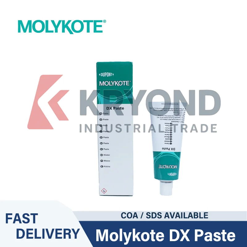 

Molykote DX Paste High Performance Lubricating Paste for Valves Bearings Gears and Industrial Machinery Applications