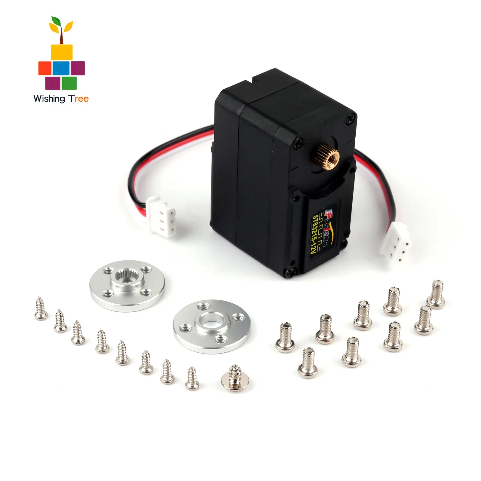 

Сервопривод Feetech STS3215 30 кг/см, 12 В, 360 градусов, высокомоментный, с TTL-интерфейсом для роботизированных манипуляторов