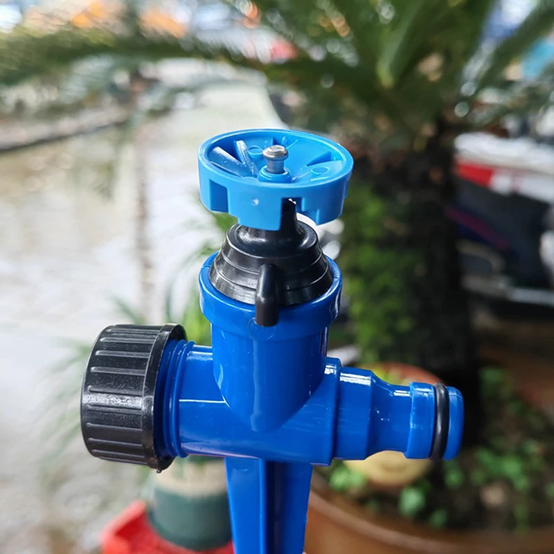 

360 Degree Rotating Irrigation Nozzle Turning Sprinkler Garden Lawn Irrigation 1/2 Inch Male Thread