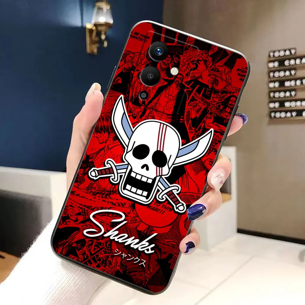 One P-Piece Luffy Zoro ACE Phone Case For Infinix NOTE 12 GT 20 30 40 50 50X 60 TECNO POVA NEO 2 4 5 6 7 Case Funda Shell Cover