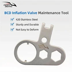 Scuba Diving BCD Power Inflator Tool K Sharp Valve Removal Install Repair Kit Divers Accessories
