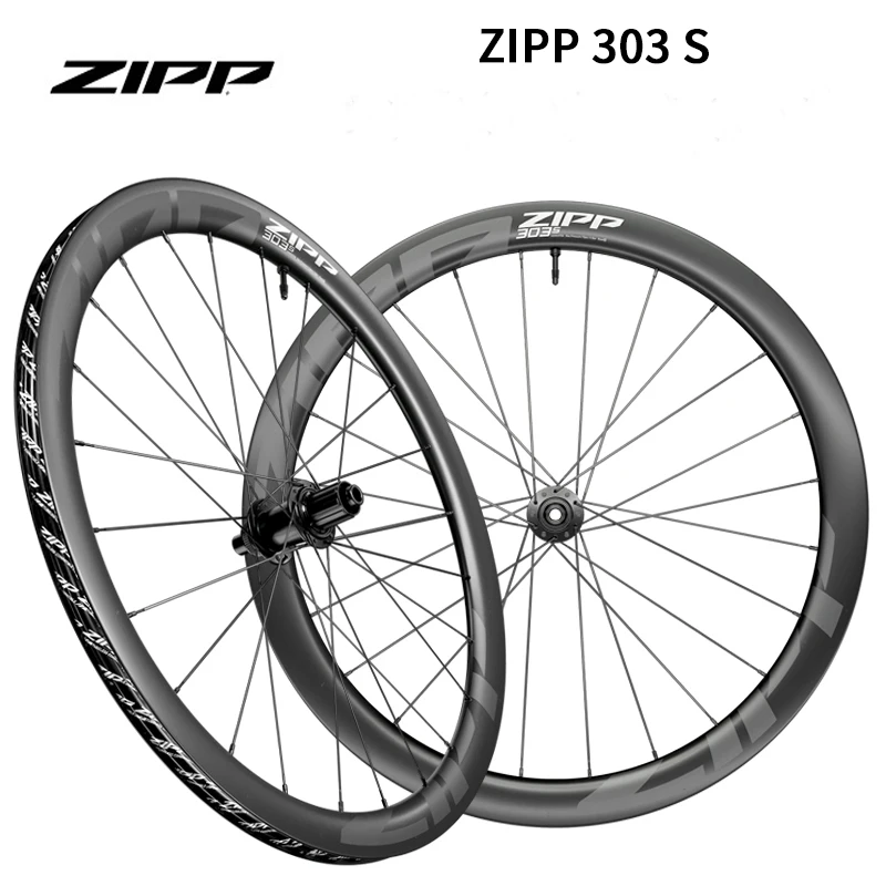 ZIPP 303 S TUBELESS DISC-BRAKE WHEELSET Zipp graphics and cosmetic identity that scream speed XDR driver body option