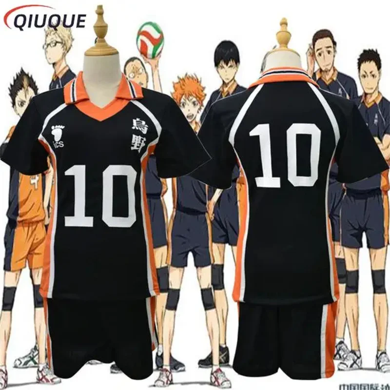

Karasuno Koukou High School Volleyball Club Hinata Shoyo Cosplay Costume Kageyama Tob dsio Sportswear Jerseys