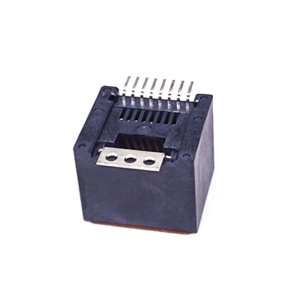 RJ45 Connector Network Port Socket SMD Vertical Patch 180 Degrees 8P8C  Router Switch Adapter