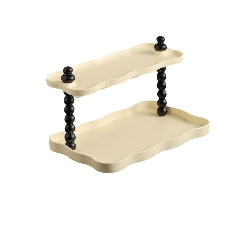 

Cup desktop rack retro living room bathroom washstand rack bedroom makeup skin care product storage rack