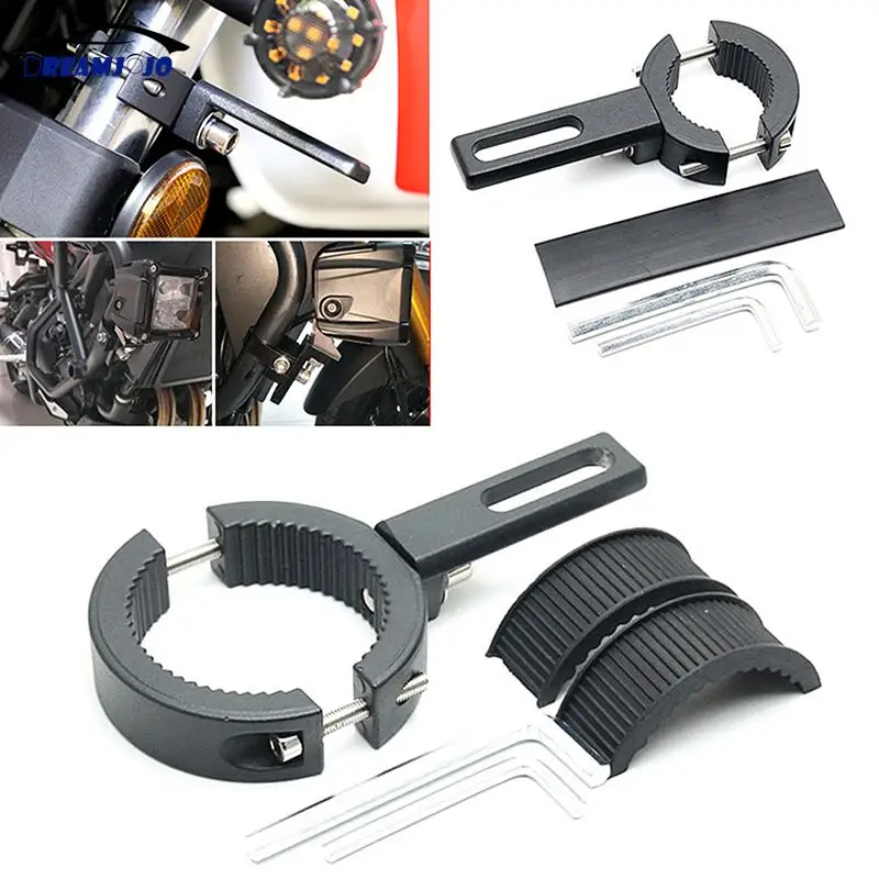 Supporto per faretto per faro moto supporto universale per fendinebbia per moto forcella supporto per faro per tritatutto per orecchio accessori per moto