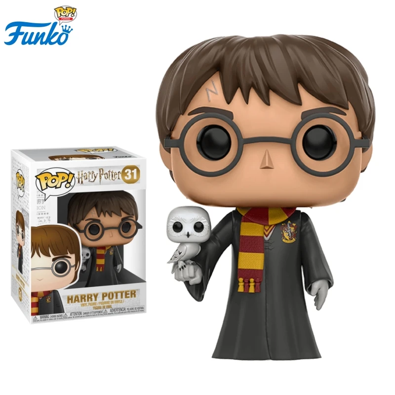 Funko POP Movies & TV Series Harry Potter with Hedwig Dobby Anime Assembly Model Toys Gift for Boys Collectible Ornaments - Image 3