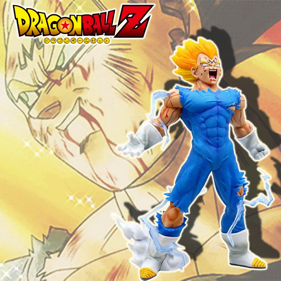 27cm Anime Dragon Ball Z GK Vegeta action figure Magin Vegeta self-explosion action  PVC action figure toy model collection gift