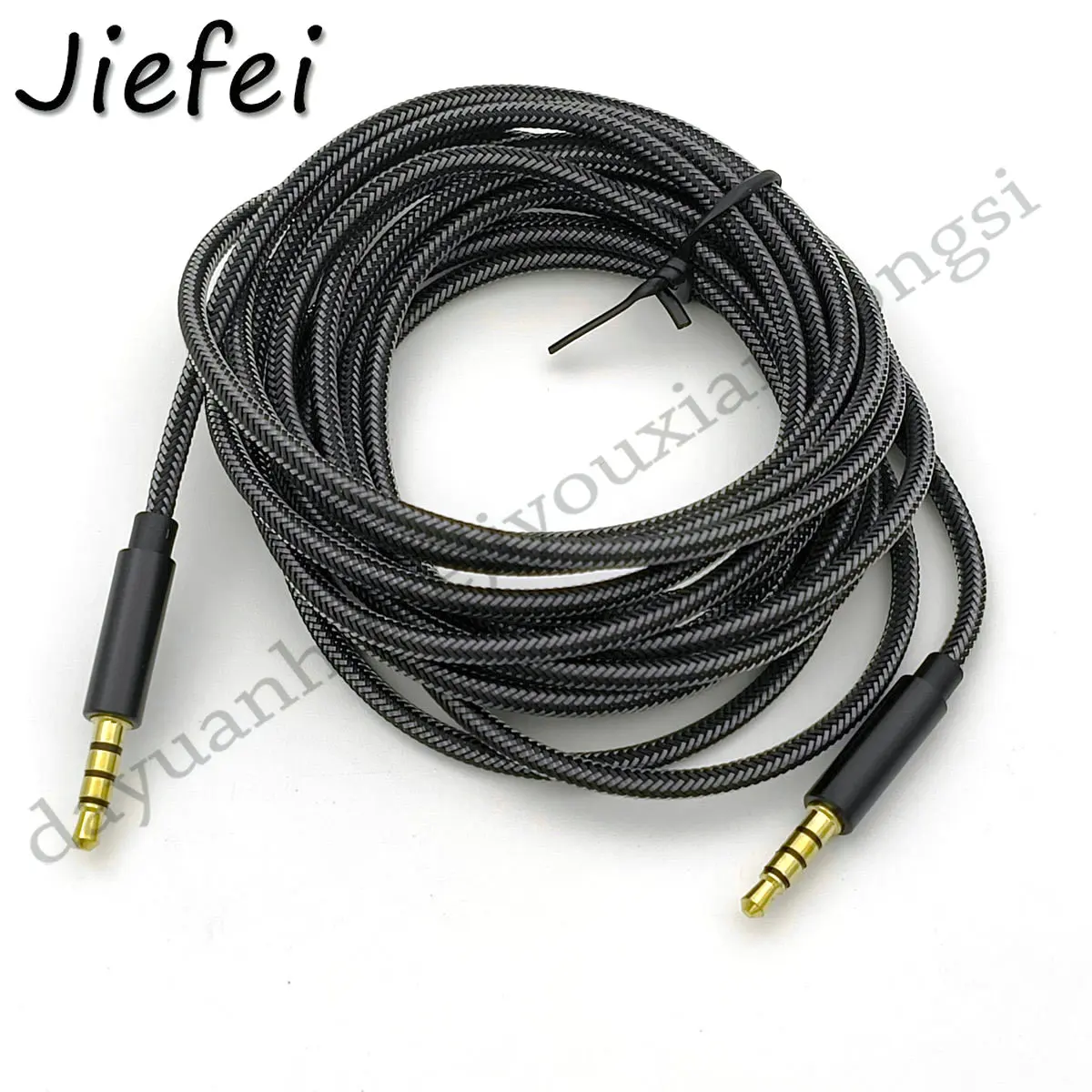 

50-100Pcs 1M/1.5M/2M/3M/5M AUX audio cable nylon woven digital car 3.5mm 4Pole male to male mobile phone audio headphone