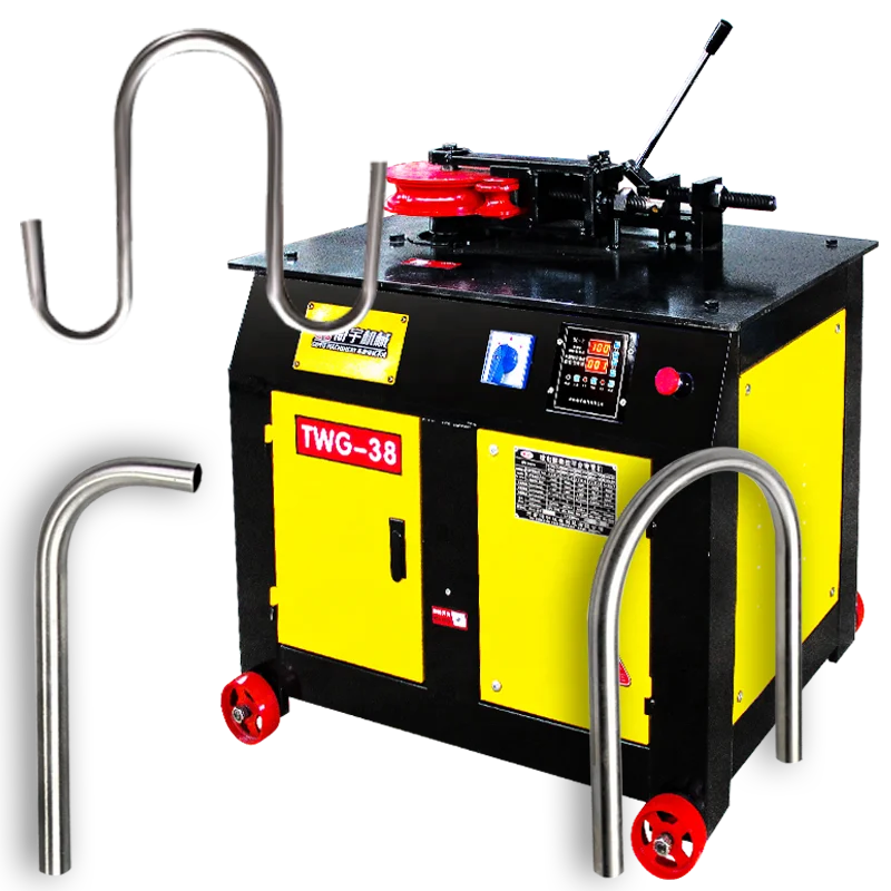 

TWG -25/38/50/63/75/100 Pipe Bender, Steel Tube Pipe Bending Machine with Customized Bending Molds