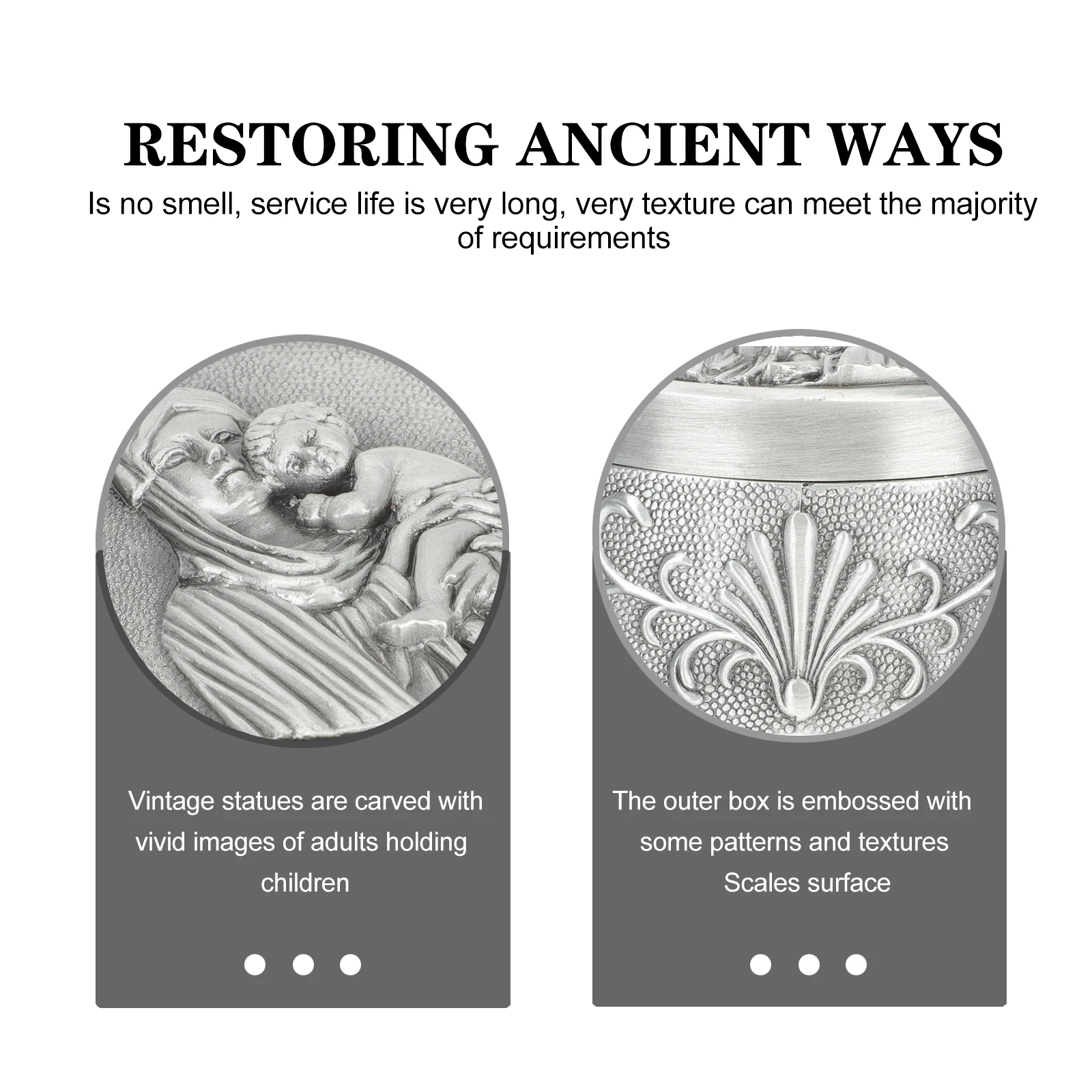 

Jewelry Storage Box Rings Necklaces Organizer Jewellery Boxes Miniature Earring Zinc Alloy Organiser Miss for Women