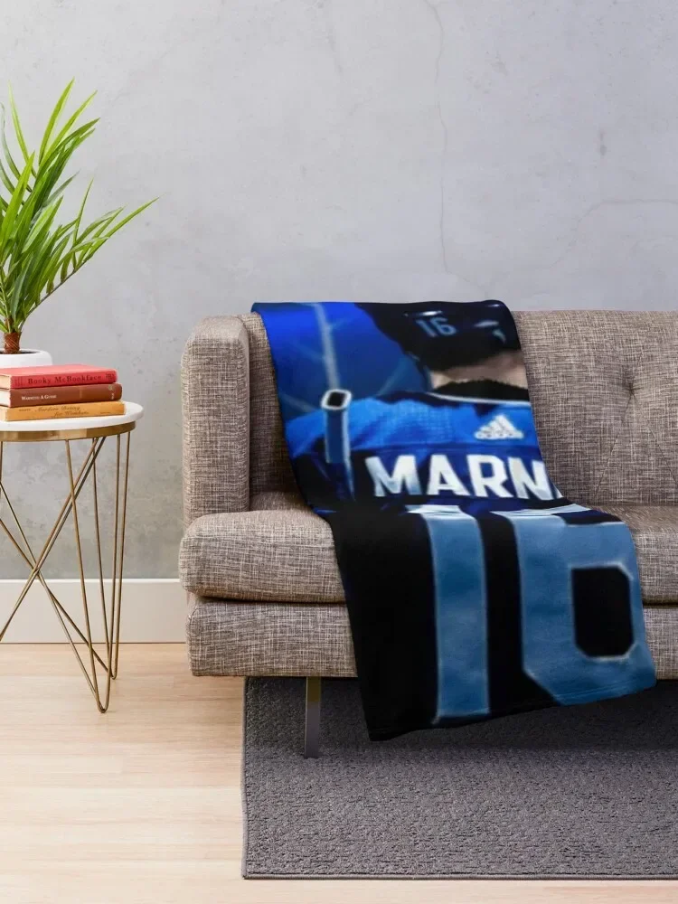 Mitch Marner Throw Blanket warm for winter funny gift Blankets