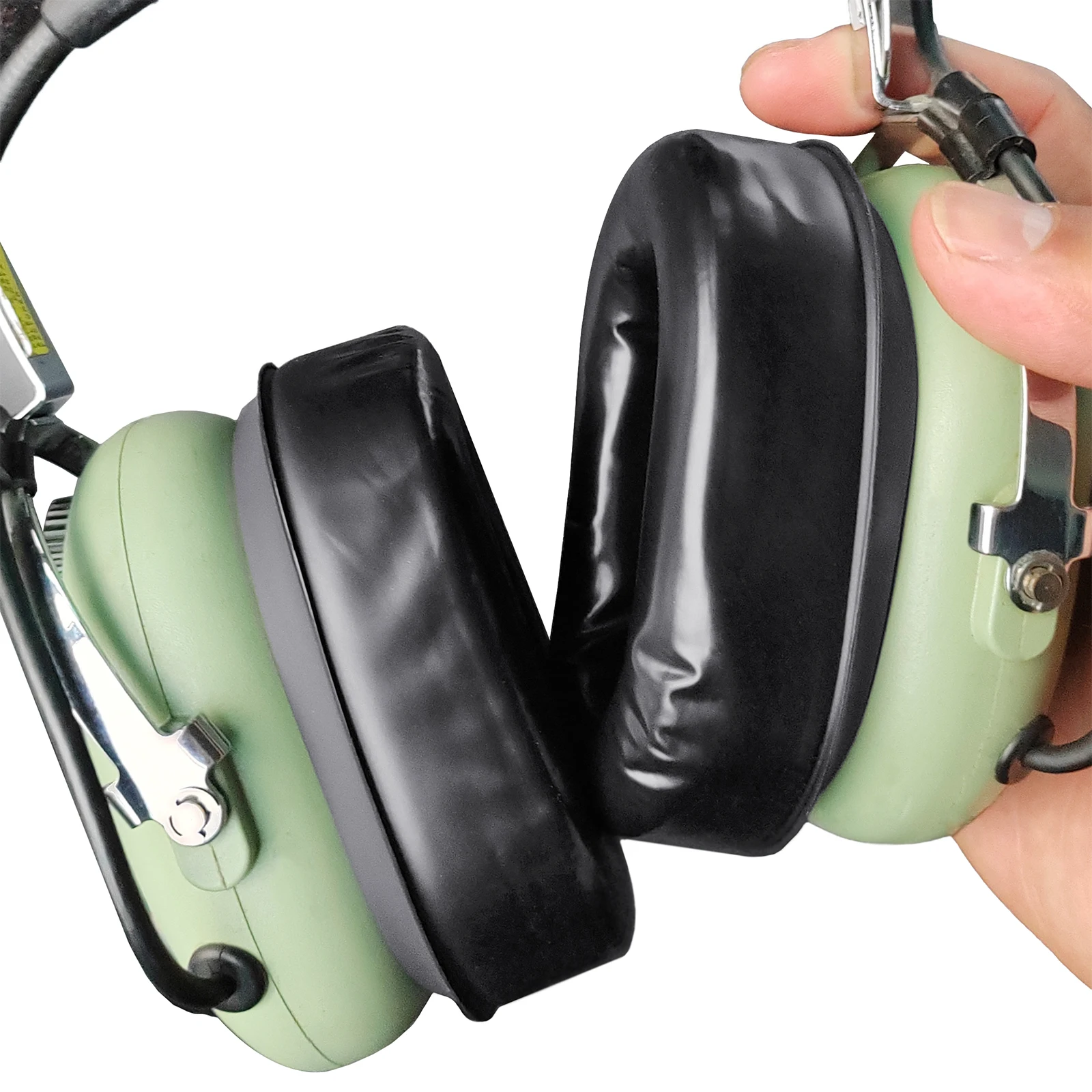 تيار مستمر جل بطانة للأذن 3 هيئة التصنيع العسكري يغطي عدة لديفيد كلارك H10-60 H10-20 H10-76 H10-30 H10-13S H10-13.4 تيار مستمر H10-سلسلة سماعات الطيران