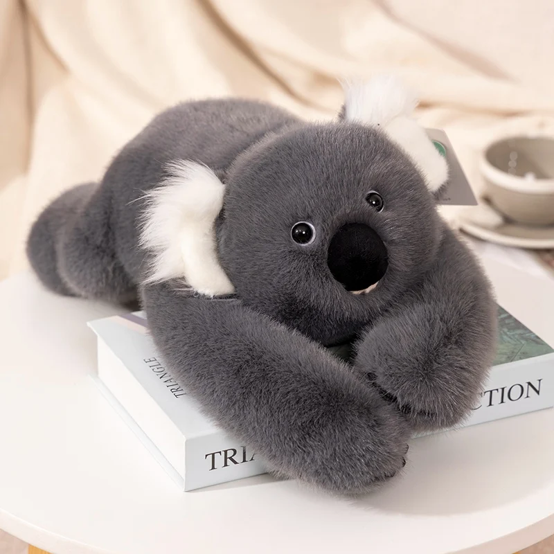 30-65cmKawaii High Quality Forest Animal Plush Doll Pillow Soft Long-arm Raccoon Dinosaur Sloth Panda Koala Plush Toy Home Decor image 3