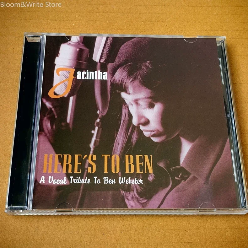 

Редкий и ценный музыкальный CD-диск Jazz Fever Music J-Jacintha HERE'S TO BEN для Walkman, CD-плеера, вечеринок, в подарок