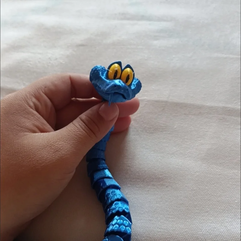 Disney Zootopia 2 Gary Wąż Symulacja Druk 3D Ruchome Stawy Model Figurka Ozdoba na Biurko Relaks i Ulga od Zmęczenia Prezent