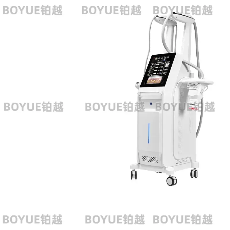 2 in 1 Negative Pressure Roller Shaping Device Vertical Inner Ball 360 Body Contouring Massager for Home and Salon Use