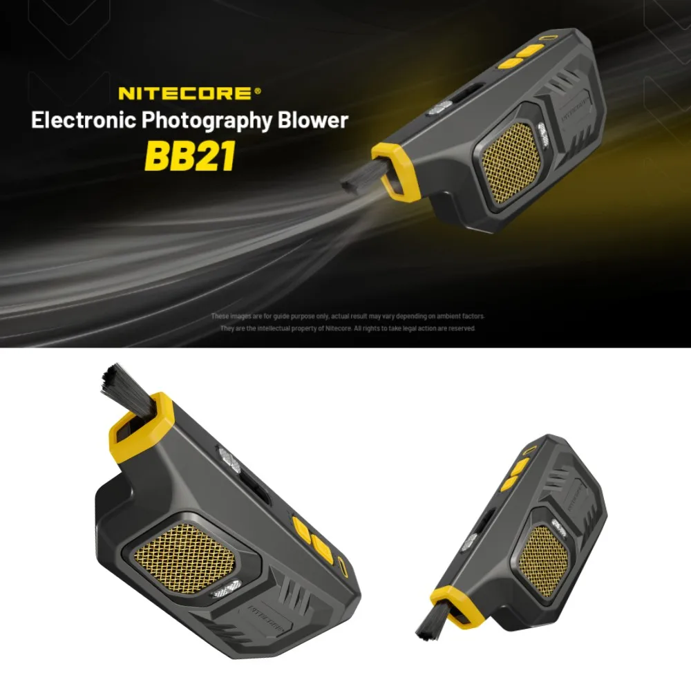 

Nitecore BB21 Electronic Blowerbaby Photography Len Sensor Keyboard Vinyl Record Duster Blower Max 33.6W 80Km/h