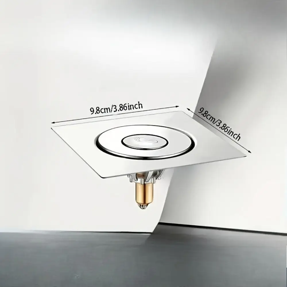 استنزاف أرضية الحمام العالمي من الفولاذ المقاوم للصدأ كذاب الأساسية تعمل بالقدم استنزاف مزيل الروائح الكريهة الصرف الصحافة نوع استنزاف