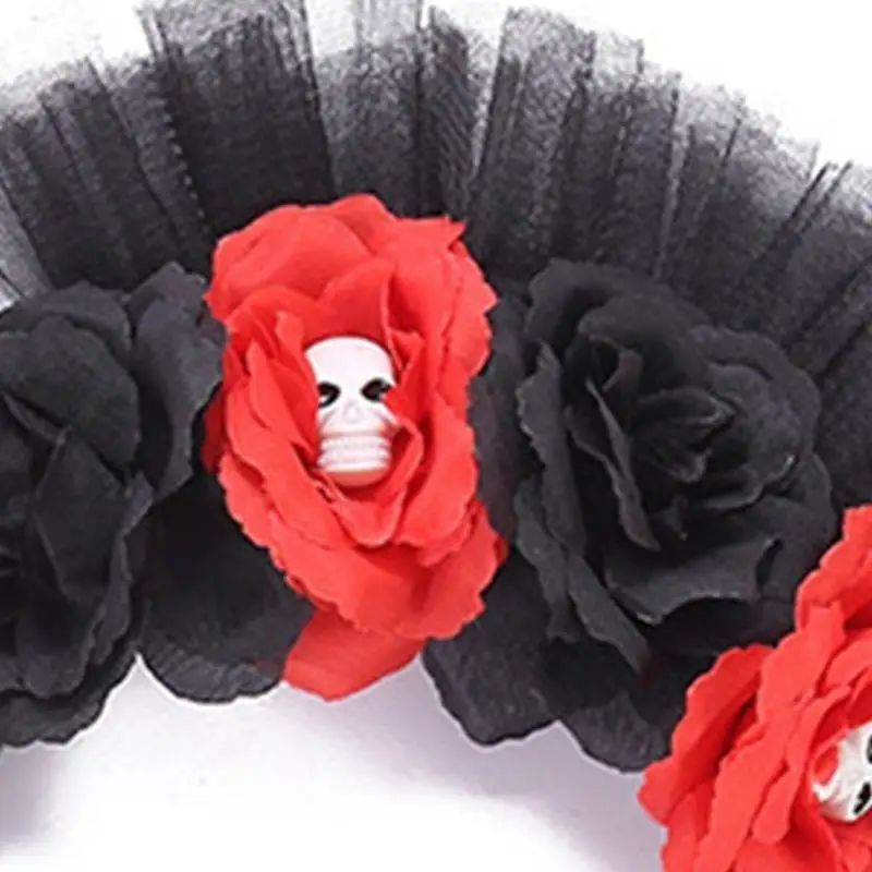 

A52E кровавый глазное яблоко цветок повязка на голову головной убор косплей головной убор аксессуар для костюма