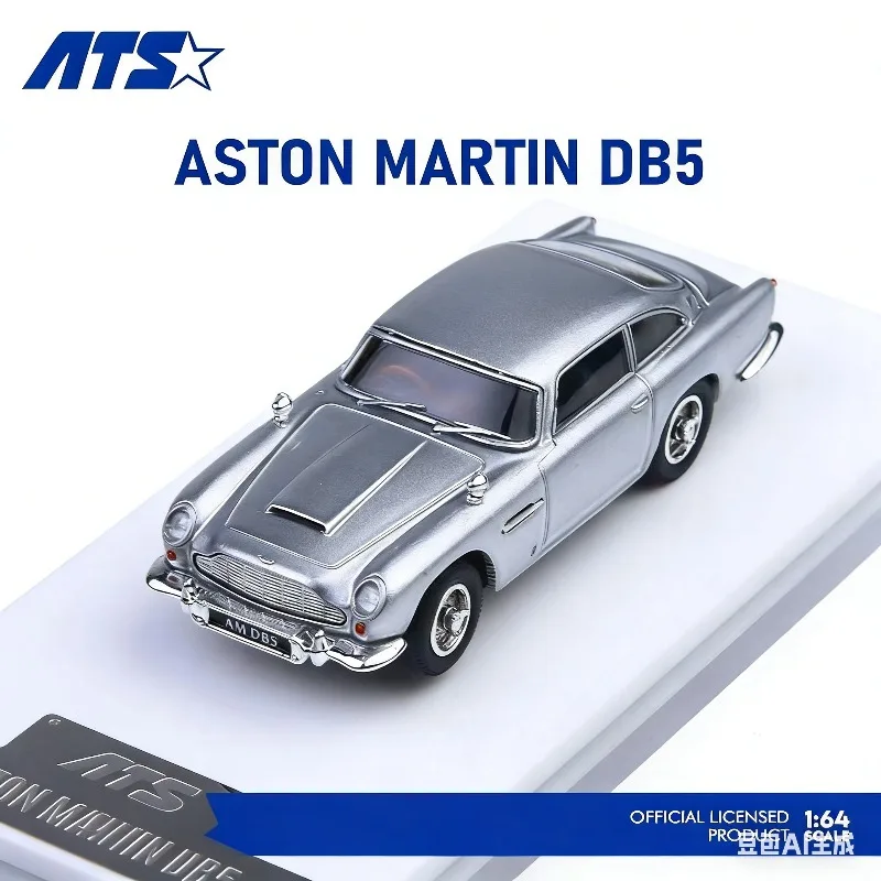 

ATS Model 1:64 Aston Martin DB5 Cast Alloy Static Car Model - A Boys' Holiday Gift Toy Collection Decoration Item.