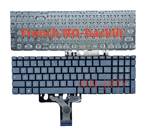 

French layout Backlit Laptop Keyboard For HP Pavilion 15-EH 15-EG 15m-EH 17-CP 17T-CP 17-CN 17T-CN TPN-Q246 TPN-Q245 No-backlit