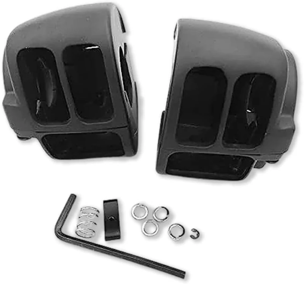 New Motorcycle Chrome Aluminum Handlebar Switch Housing Cover For Harley Sportster Dyna1996-2012 Softail 1996-2010 V-Rod