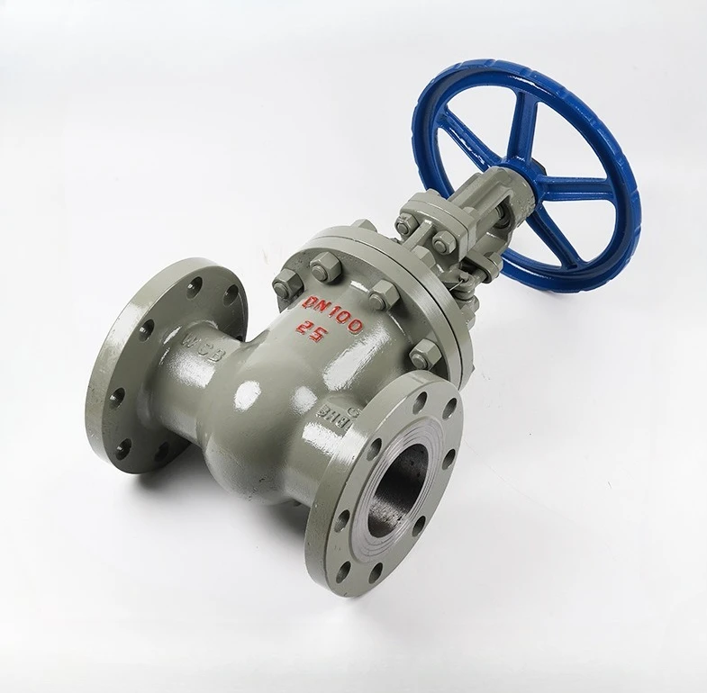 Z41H-16C Cast Steel Rising Stem Gate Valve, Manual Hard Seal Flange Gate Valve with High Temperature Resistance