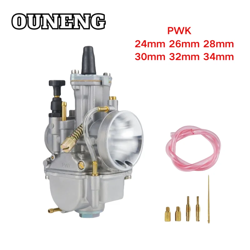 Карбюратор мотоцикла PWK 24 26 28 30 32 34 2T 4T с Power Jet для Yamaha для Mikuni Koso для ATV Quad UTV Карбюратор мотоцикла PWK 24 26 28 30 32 34 2T 4T с Power Jet для Yamaha для Mikuni Koso для ATV Quad UTV