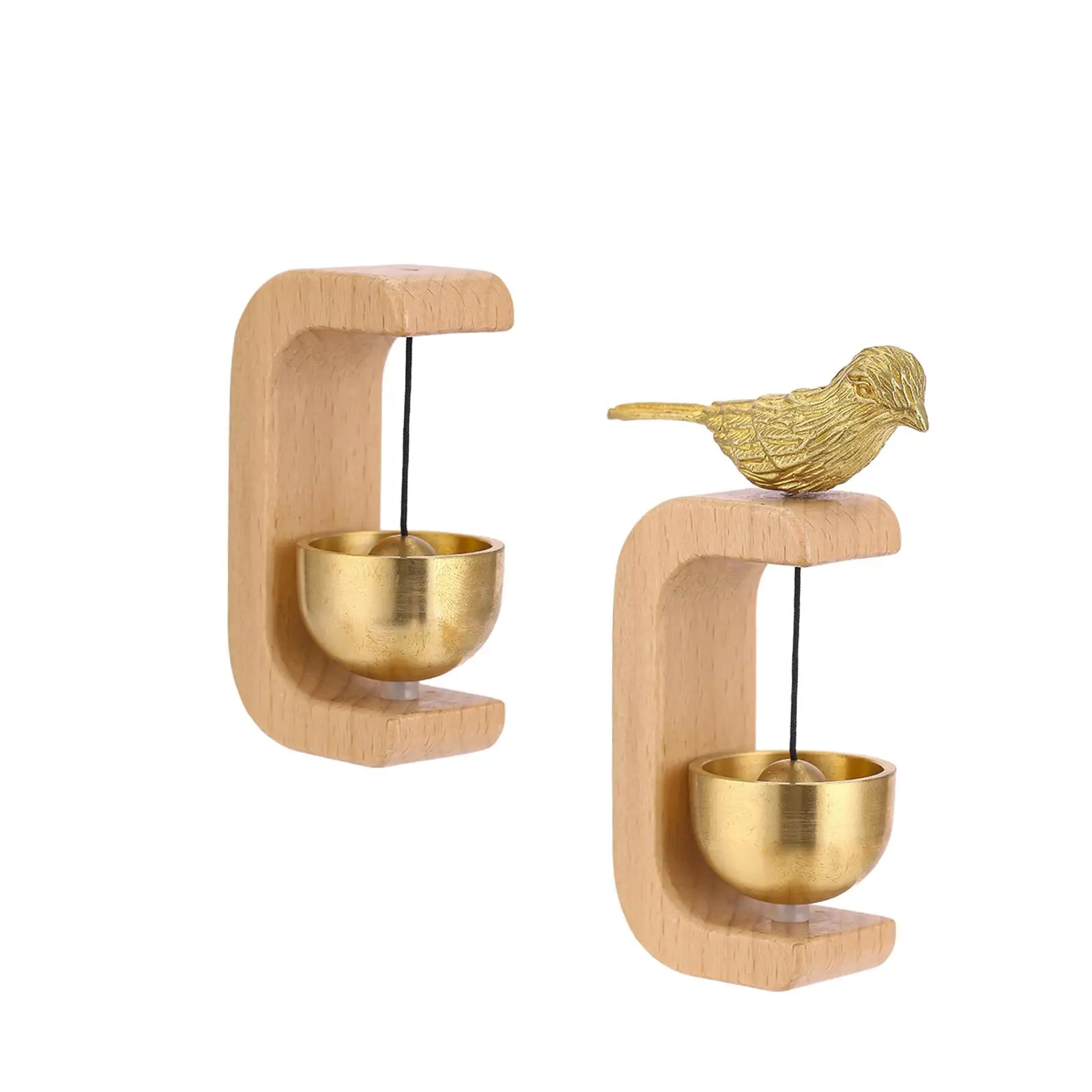 Shopkeepers Bells Wood Door Wardrobe Home Housewarming Door Bells Hanging