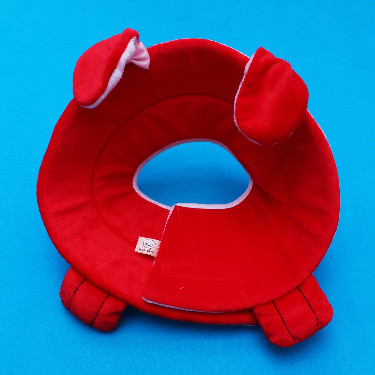 

Pet Rabbit Recovery Collar Anti-Scratch Protective Elizabethan Collar Dog Size Xs Lightweight Soft Cotton Adjustable