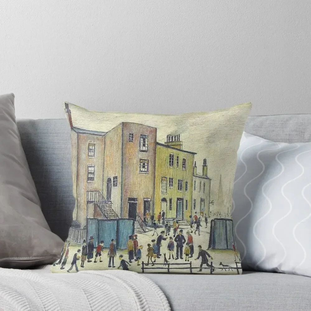 

Auction - 20th Century British & Irish Art at 26.05.2011 - LotSearch by L S Lowry Throw Pillow