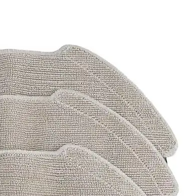 4 10 Pack Gray Microfiber Mop Cloth Replacement For AIRROBO T/20 T/20+ Robot Vacuum Cleaner Accessories Floor Cleaning Pads