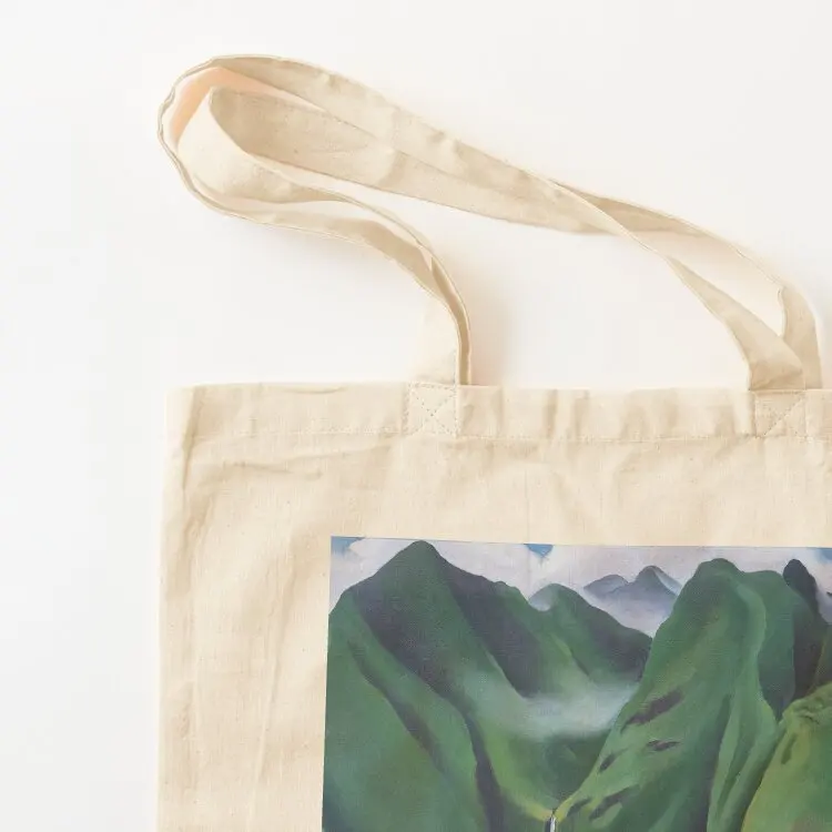 جورجيا O'Keeffe شلال حمل حقيبة المتسوق حقائب للنساء أكياس التوصيل المجاني حمل حقيبة حقائب رجالية للنساء