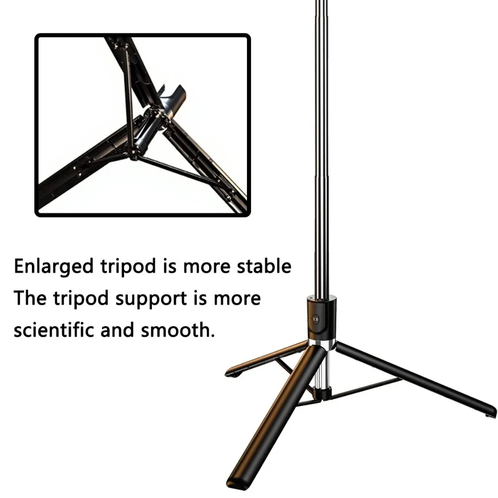 Portable Telescopic Bluetooth Selfie Stick for Live Streaming Photography and Travel A Convenient Photo-taking Gadget