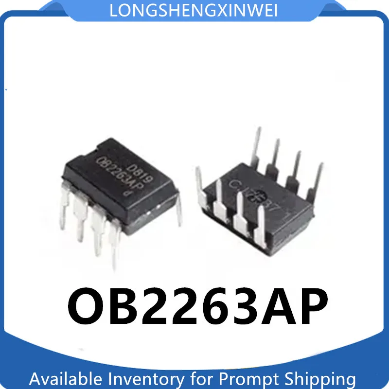 1PCS New Original OB2263 OB2263AP Power Management Chip Plug-in DIP-8