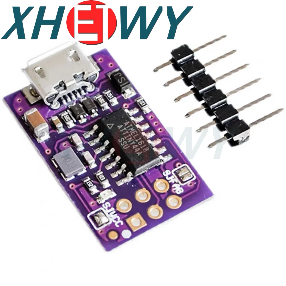 Micro USB Tiny AVR ISP ATtiny44 USBTinyISP Programmer