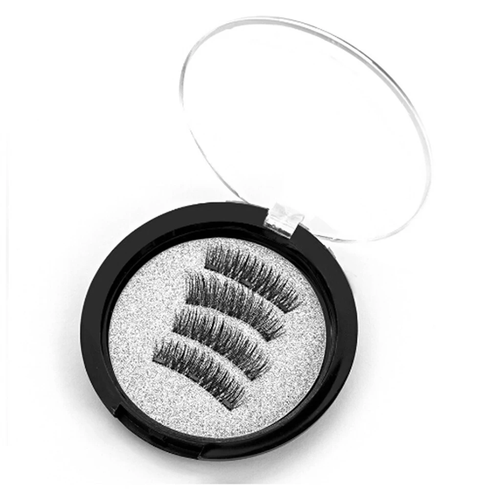 New 3D Magnetic Eyelashes Kit Reusable Easy To Wear False Eyelash No Glue Multiple Styles Natural Eyelash Extension Supplies