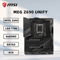 MSI MEG Z690 UNIFY Motherboard uses Intel Z690 Chipset Support i9-14900KF i7-13600KF i7-12700K i5-12400F CPU 4xDDR5 M.2 NVME ATX
