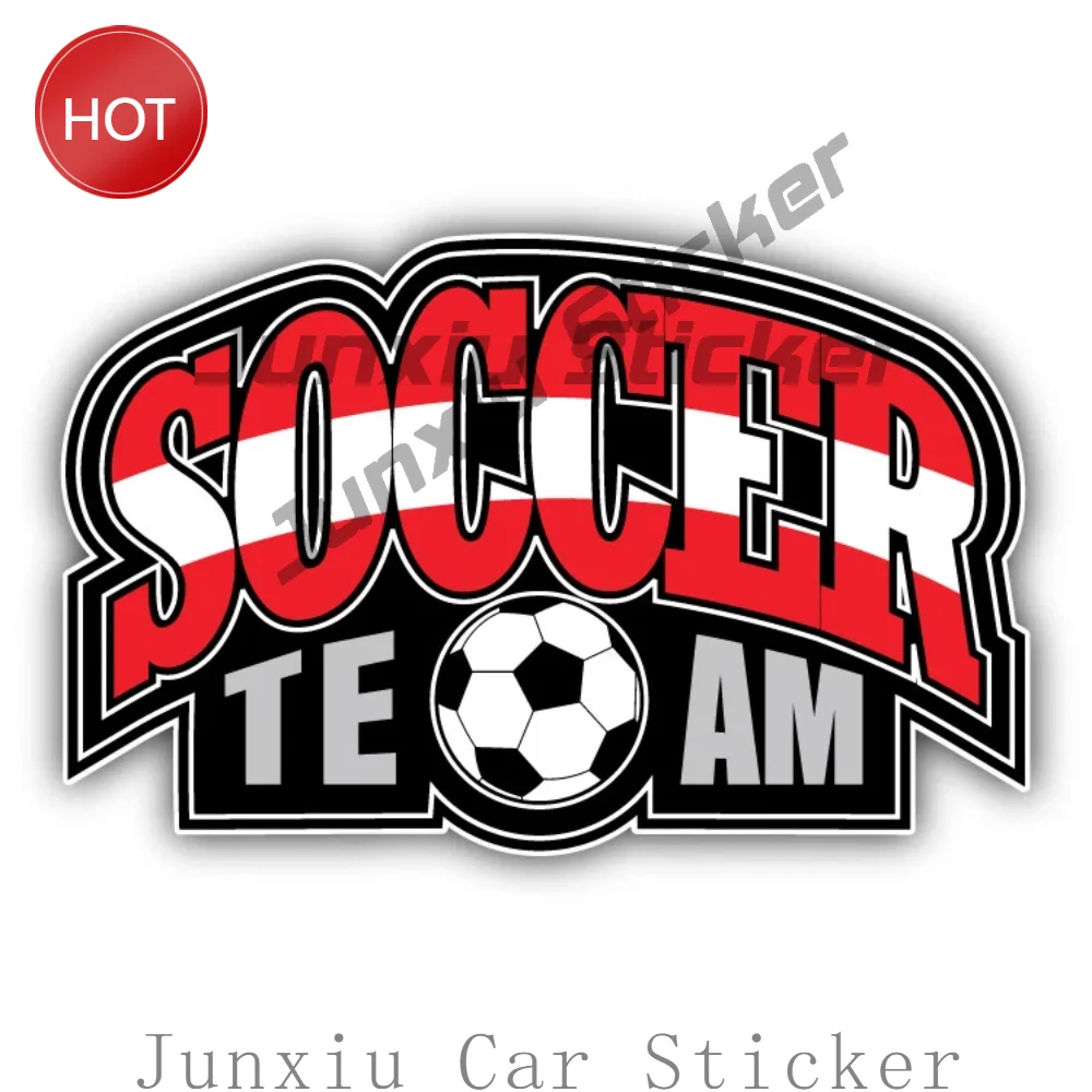 Austria Flag Soccer Team Slogan Sticker Novelty Design For Car Bumper And Window Express Your Style Decal Vehicle Accessories