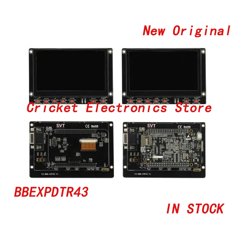 أداة تطوير العرض ، BBEXPDTR43 ، 4.3 "LCD ، 480x272 ، شاشة تعمل باللمس ريسيف